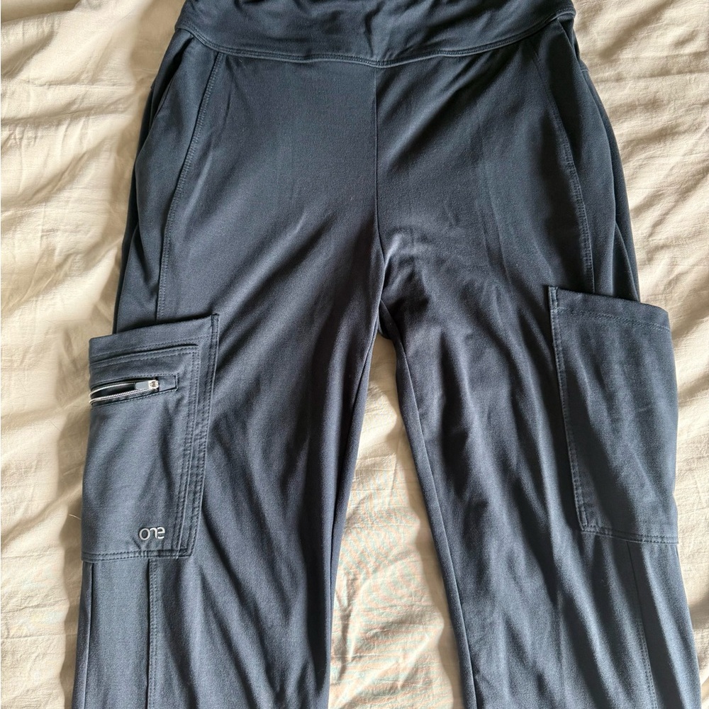 Barco Women's Dark Gray, black & Navy Flare Leg Scrub Pants 3 for 30